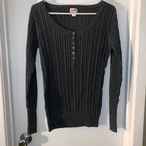 MOSSIMO Dark Gray Sweater